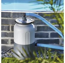 Písková filtrace pro bazén ve venkovním prostředí