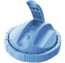 Bazénový dávkovací plovák s výklopným víkem na chlorové nebo bromové tablety