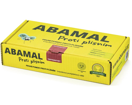 Zkušební sada proti plísním Abamal v žlutém balení