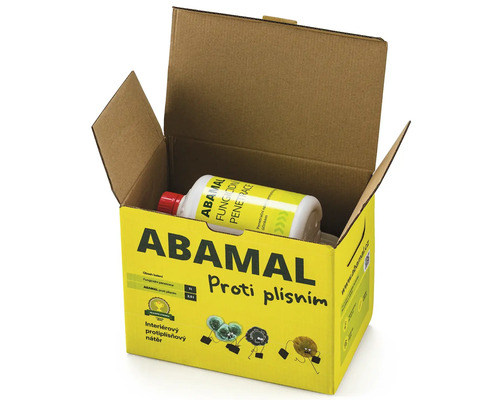 Abamal protiplísňový nátěr v žlutém balení