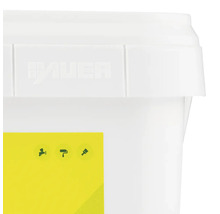 Kbelík se symboly pro stříkání, válení a natírání