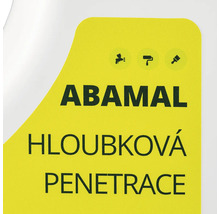 Etiketa hloubkové penetrace Abamal