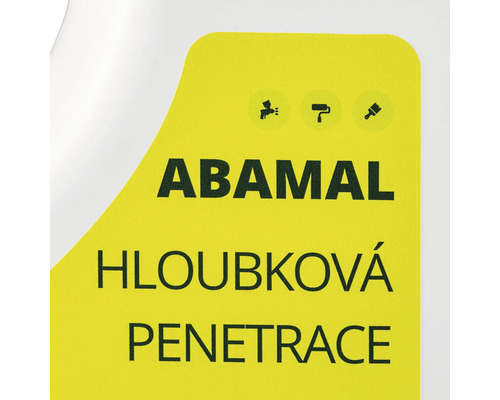 Etiketa hloubkové penetrace Abamal