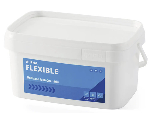 Izolační nátěr v bílé nádobě