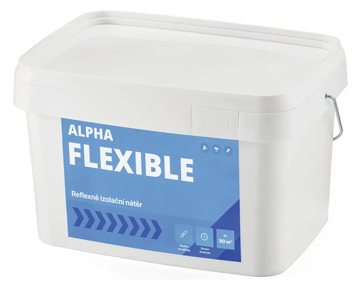 Kbelík s flexibilní izolační barvou