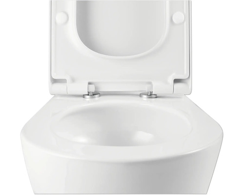 Keramické WC s otevřeným záchodovým prkénkem