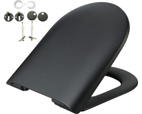 WC sedátko z duroplastu s upevňovacím materiálem