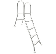 Kovový bazénový žebřík se čtyřmi schůdky