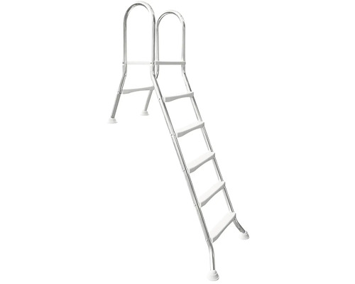 Kovový bazénový žebřík s pěti schůdky