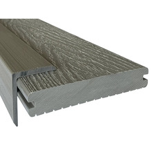 Terasa a okrajový profil z kompozitního materiálu