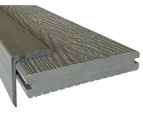 Terasa a okrajový profil z kompozitního materiálu