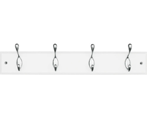 Šatní panel se čtyřmi háčky