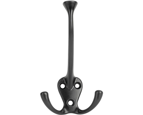 Kovový věšák se třemi háčky