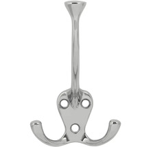 Kovový věšák na oděvy pro montáž na stěnu