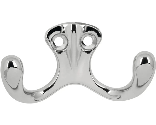 Dvojitý nástěnný hák pro upevnění na stěnu