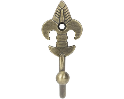 Nástěnný hák s motivem lilie