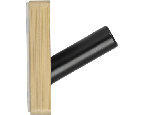 Nástěnný hák z dřeva a kovu