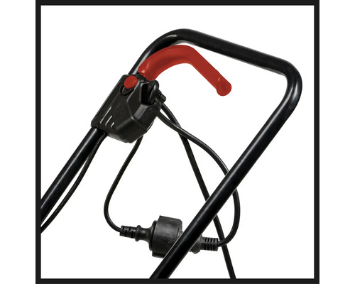 Rukojeť a kabel elektrické zahradní frézy