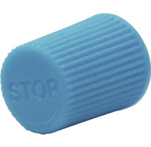 Ventilová zátka s nápisem Stop