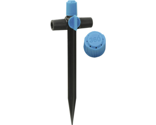 Zahradní postřikovač s nastavením 360 stupňů pro zavlažování