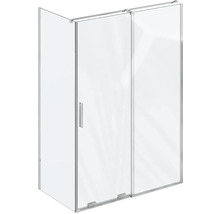 Sprchový kout s rohovým vstupem a skleněnými stěnami