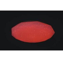 LED stropní svítidlo se vzorem hvězd