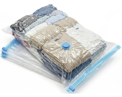 Vakuový úložný vak s oblečením