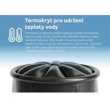 Kryt pro udržení teploty vody