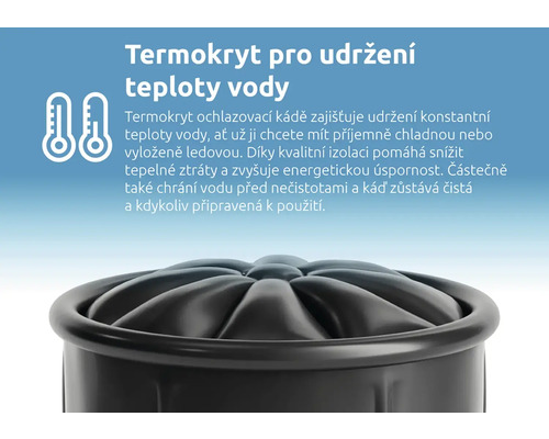 Kryt pro udržení teploty vody