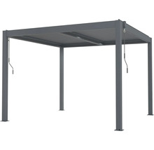 Hliníková pergola s lamelovou střechou do zahrady