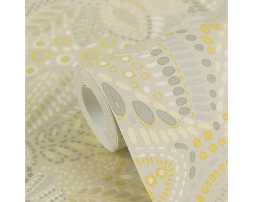 Role tapety s tečkovaným vzorem