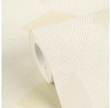 Role tapety s geometrickým vzorem