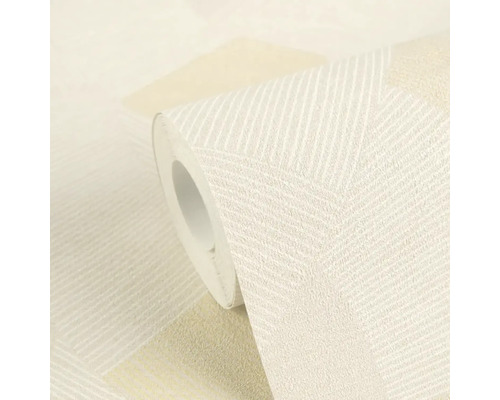 Role tapety s geometrickým vzorem