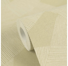 Role tapety s geometrickým vzorem