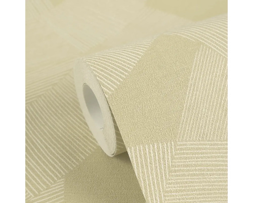 Role tapety s geometrickým vzorem