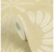 Role tapety s listovým vzorem