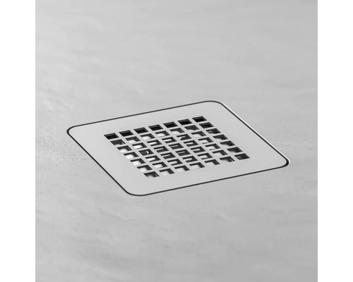 Čtvercový sprchový odtok z kovu se čtvercovými otvory