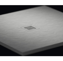 Čtvercová sprchová vanička s odtokem