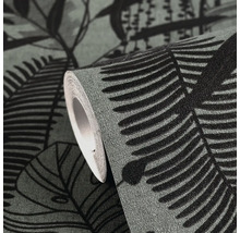 Role papírové tapety s listovým vzorem