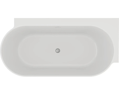 Volně stojící vana ze sanitárního akrylátu, oválný tvar