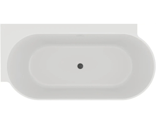 Volně stojící vana ze sanitárního akrylátu, oválný tvar
