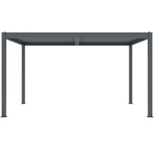 Kovový altán s střechou