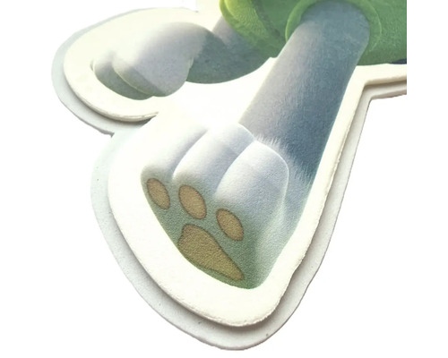 Dekorativní prvek: Otisky psích tlapek