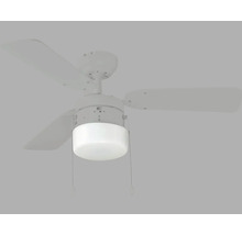 Stropní ventilátor s osvětlením a tahovým spínačem