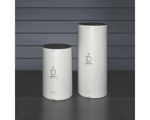 Dvě varné konvice Grohe Red s logem Grohe