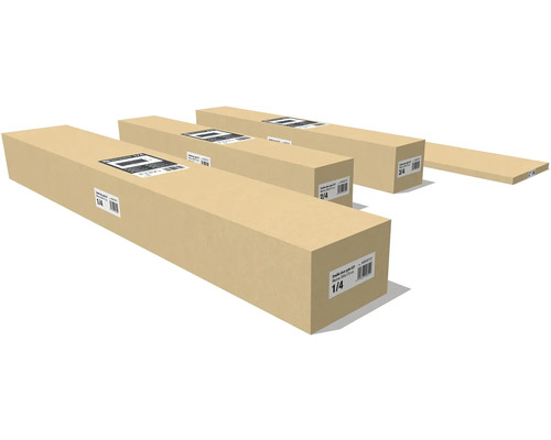 Několik dveřních ozdobných lišt v balení