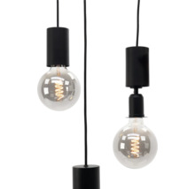 Dvě závěsné lampy s žárovkami