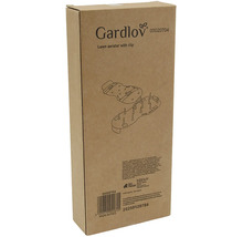 Provzdušňovač trávníku Gardlov s klipem v obalu produktu.