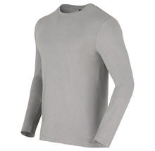 Šedé tričko s dlouhým rukávem