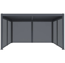 Pavilon se střechou a bočními stěnami